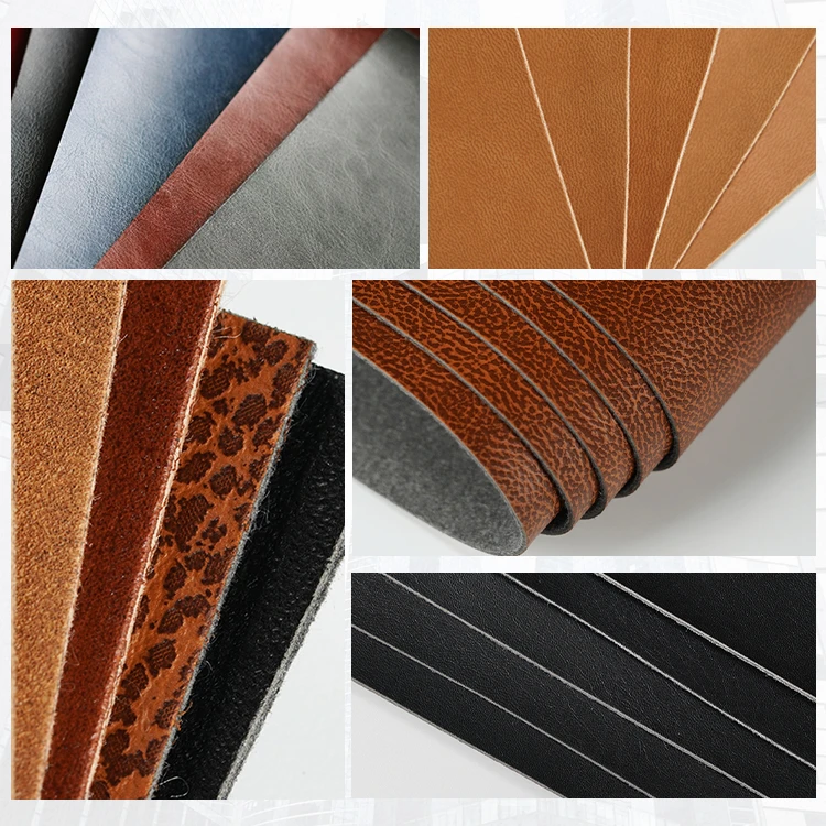Water-resistant PU Synthetic Leather Fabric for Labels Water-resistant PU Synthetic Leather Fabric for Labels